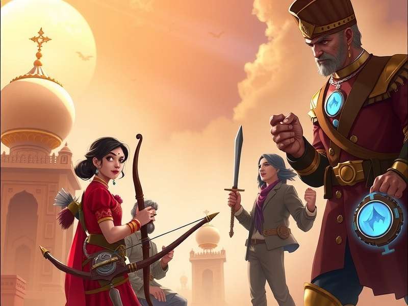 Raj - Protagonist of Kebab Realm Elite